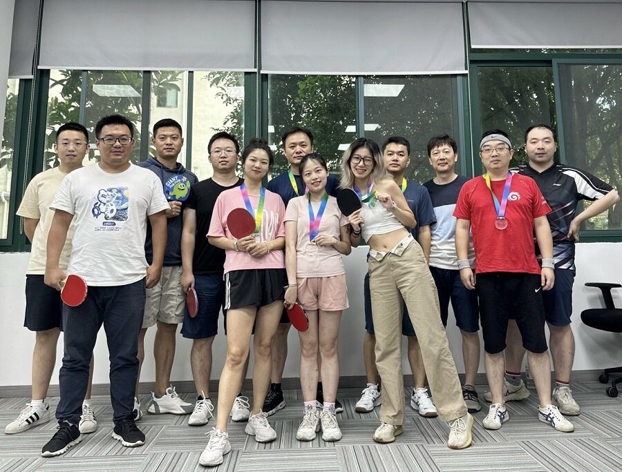 敢打敢“乒” 龍旗上海乒乓球比賽順利舉行